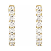 Inside-Outside Hoop Earrings