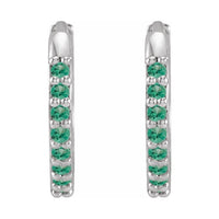 Accented Huggie Earrings