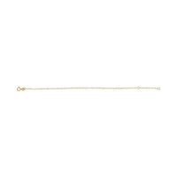 2 mm Enamel Bead Adjustable Chain