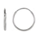 Endless Tube Hoop Earrings