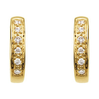 Accented Hoop Earrings