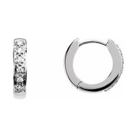 Accented Hoop Earrings