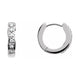 Accented Hoop Earrings