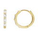Lab-Grown Diamond Hoop Earrings