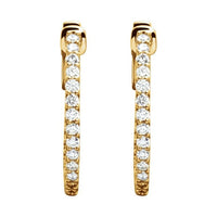 Inside-Outside Hoop Earrings