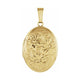 Oval Floral Locket