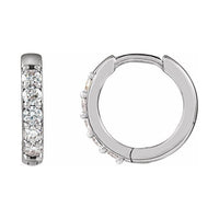 Accented Huggie Earrings