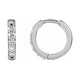 Accented Huggie Earrings