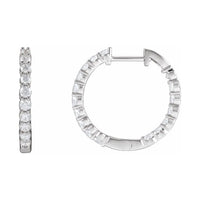 Inside-Outside Hoop Earrings