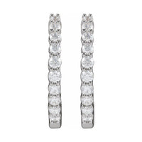 Inside-Outside Hoop Earrings