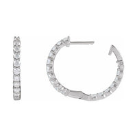 Inside-Outside Hoop Earrings