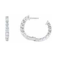 Inside-Outside Hoop Earrings