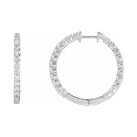 Inside-Outside Hoop Earrings