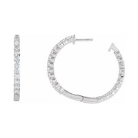Inside-Outside Hoop Earrings