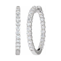 Inside-Outside Hoop Earrings