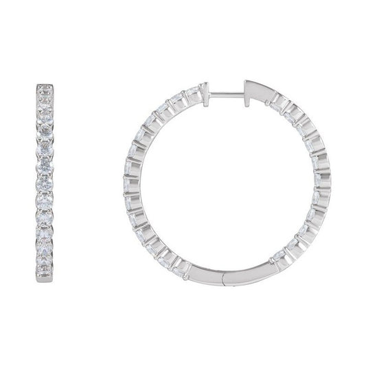 Inside-Outside Hoop Earrings