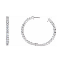 Inside-Outside Hoop Earrings