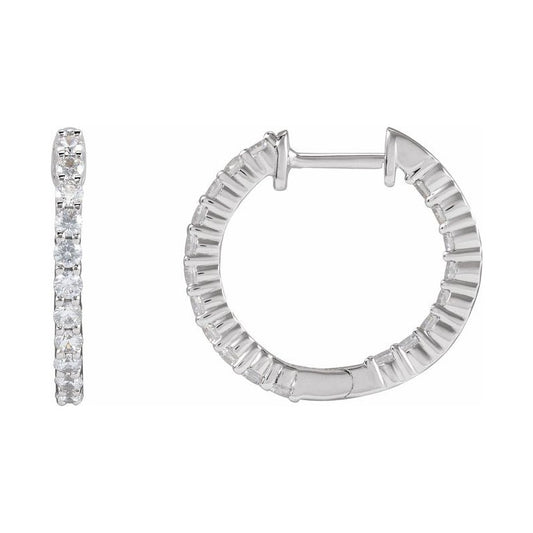 Inside-Outside Hoop Earrings