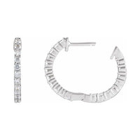 Inside-Outside Hoop Earrings