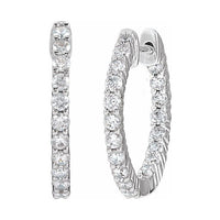 Inside-Outside Hoop Earrings