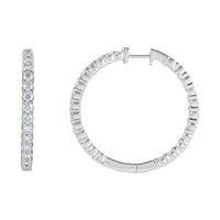 Inside-Outside Hoop Earrings