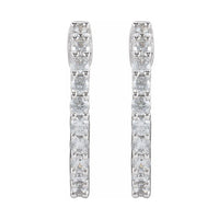 Inside-Outside Hoop Earrings