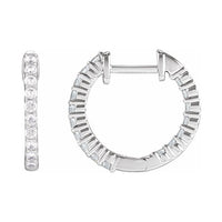 Inside-Outside Hoop Earrings