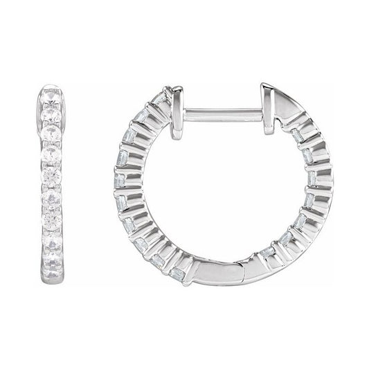 Inside-Outside Hoop Earrings