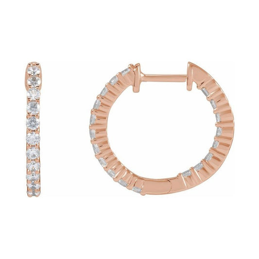 Inside-Outside Hoop Earrings
