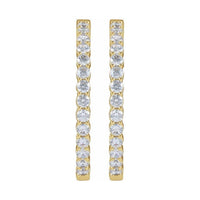 Inside-Outside Hoop Earrings