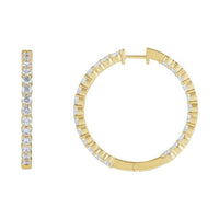Inside-Outside Hoop Earrings