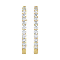 Inside-Outside Hoop Earrings