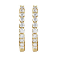 Inside-Outside Hoop Earrings