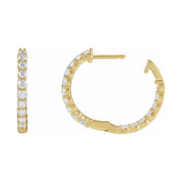 Inside-Outside Hoop Earrings