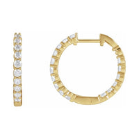 Inside-Outside Hoop Earrings
