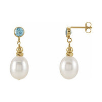 Accented Pearl Earrings