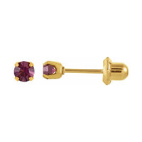 Inverness® Piercing Birthstone Stud Earrings