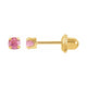 Inverness® Piercing Birthstone Stud Earrings