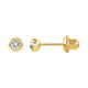 Imitation Crystal Inverness® Piercing Stud Earrings