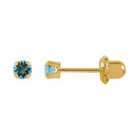 Inverness® Piercing Birthstone Stud Earrings