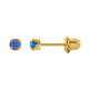 Inverness® Piercing Birthstone Stud Earrings