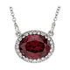Halo-Style Necklace