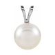 Solitaire Pearl Pendant