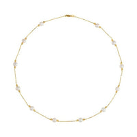 Pearl Station Necklace