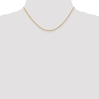 18K Leslies 1.3mm Baby Rope Chain