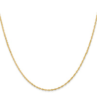 18K Leslies 1.1mm Singapore Chain