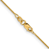 18K Leslies 1mm D/C Spiga Chain