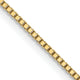 18K Leslies .9mm Box Chain