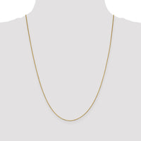 18K Leslies .9mm Box Chain