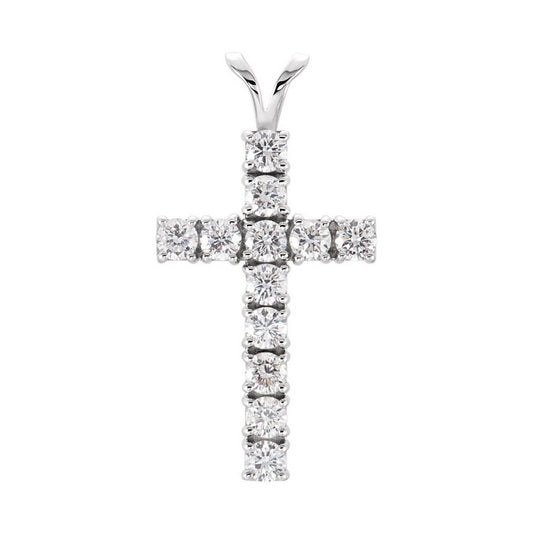 Accented Cross Pendant